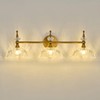 Qgiytp Vintage Bathroom Light Fixtures Gold Bathroom Vanity Light with