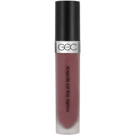 GOC, Labial liquido matte, Matte Liquid Lipstick, Resistente al agua, Larga Duración, No Reseca los labios ni cuartea, Sin manchas, Color Happy Mocha, GMLC11