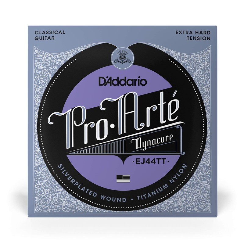 D'Addario EJ44TT ProArte Dynacore Titanium Trebles Extra-Hard Tension Classical Guitar