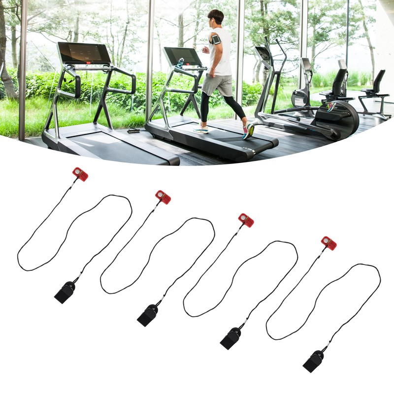 4PCS Treadmill Emergency Stop Switch with Magnet Running Machine Safety