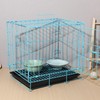 GANAZONO Folding Dog Cage for Small and Medium Pets Durable