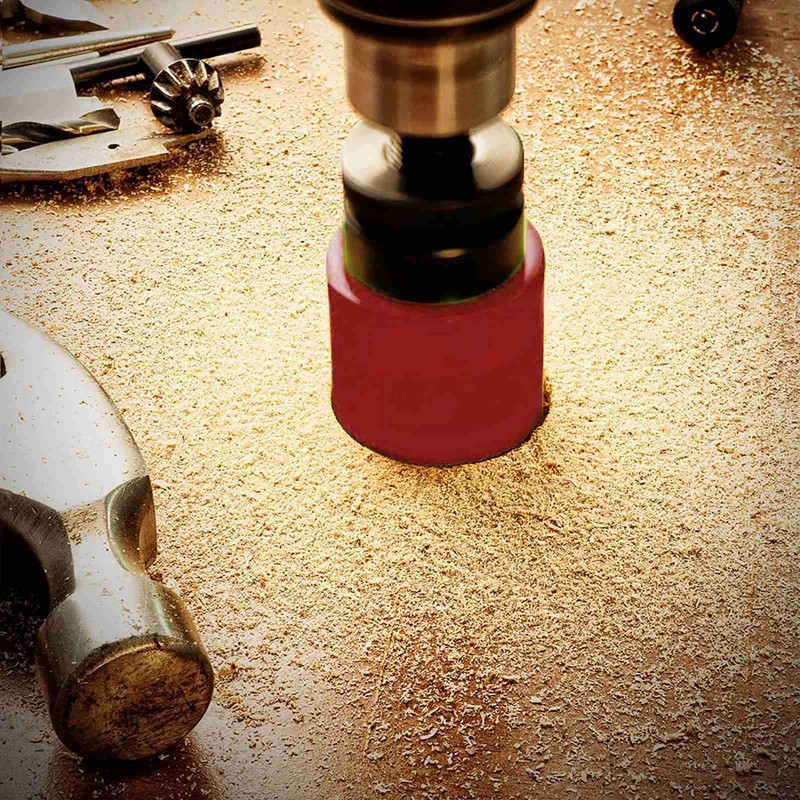 8 Piece Set Hole Saw Center Drill Bit Cutting Hole