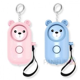 2-Pack Portable Self-Defense Alarm & Electronic Whistle for Women Self-Defense Alarm: Blue/Pink