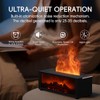 YALEDI Essential Oil Diffuser, 7 Colors Fireplace Flame Fire Oil