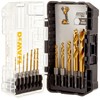 DEWALT Drill Bit Set, Titanium Impact Ready, Ideal for Metal,