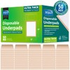Inspire Extra Large Super Absorbent Disposable Bed Pads for Chronic