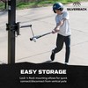 Silverback Portable Baseball Swing Trainer with Lock ‘n Rock Technology,Black