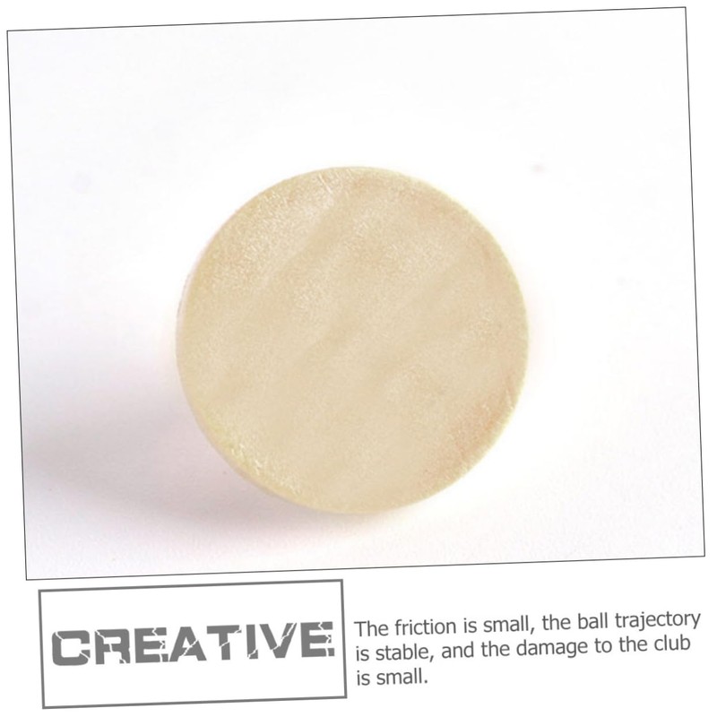 Mipcase 40pcs Wooden Golf Position Markers Durable Ball Positioning Tools