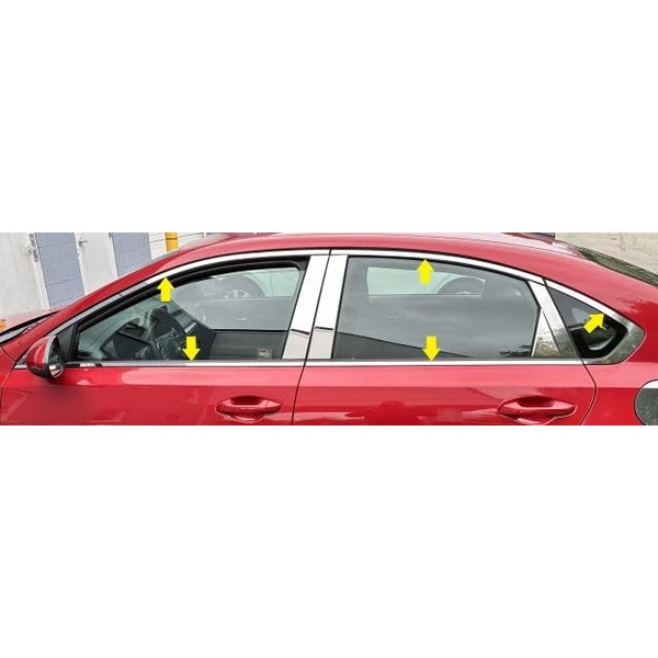 QAA part WP19811 is a 10 piece Stainless Steel Window