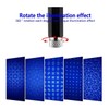 1Pc Black USB Star Projector Night Light,Adjustable Romantic Starry Sky