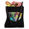 Colourful Reptile Crested Gecko Tote Bag