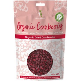 Dr Superfoods Super Cranberries Organic 125g