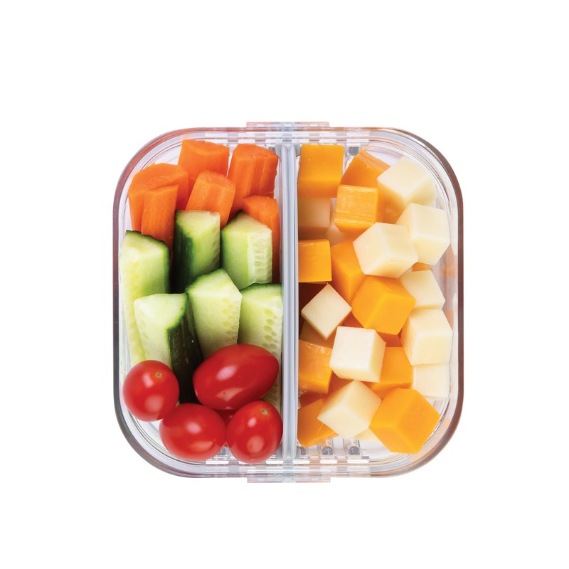 PackIt Mod Lunch Bento Contenedor de almacenamiento de alimentos, Gris