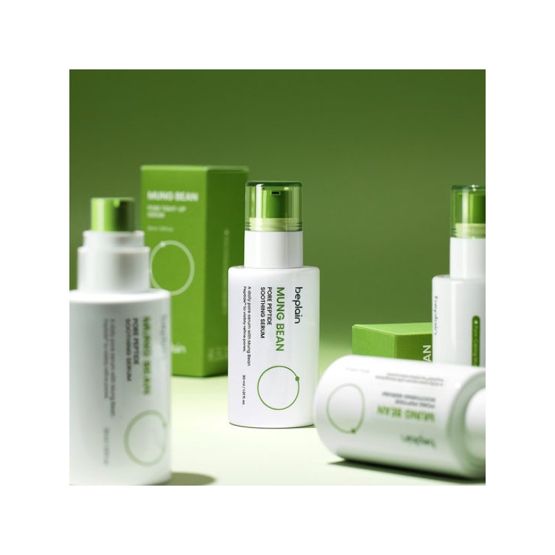 B.PLANE 비플레인 녹두 모공 펩타이드 수딩 세럼 30ml B-Plain Mung