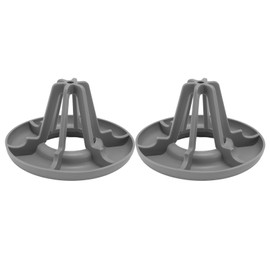 2pcs Water Bottle Drying Rack Multipurpose Fast Drying Hollow Design Lightweight Bottle Rack Dryer for Caliber 1.6 Inch and Above Grey