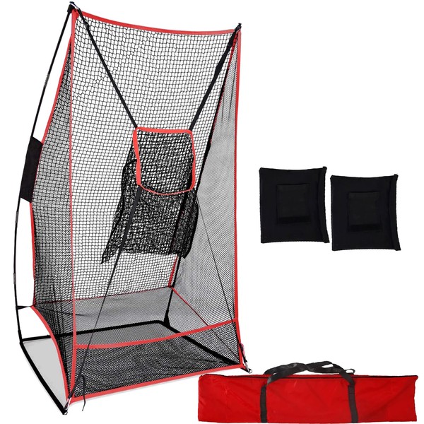 FLITURE Football Throwing Net 6 X 3 Ft Quarterback Training