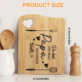 Gifts for Dad Chopping Board Wooden Dad Gift Birthday Father's Day Blanket Best Dad Birthday Gift Christmas