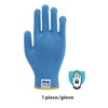 Nitrex 244 Blue Food Approved Gloves, 1 Pair, Size 7