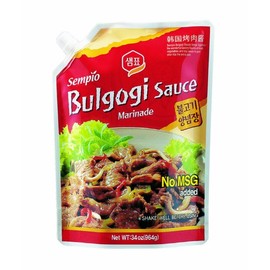 Sempio Bulgogi Sauce Marinade - Pouch, 34-Ounce (Pack of 5)