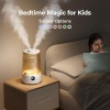 BPA-Free 3.6L Cool Mist Ultrasonic Humidifier with Night Light &