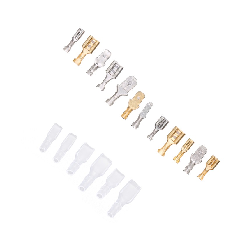 540Pcs Wire Connectors Kit Spade Terminals Set Industrial Accessories 2.8/4.8/6.3Type