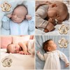 7Pcs Baby Monthly Milestone Sign, Winnie Double-Sided Printing Months Baby