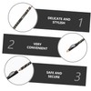 minkissy Natural Eyebrow Makeup Kit 4pcs Brow Pencils Sharpener Comb