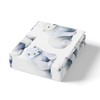 Polar Bear Fitted Sheet Kids Arctic Animal Bear Bed Sheet