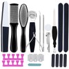 Professional Pedicure Kit, 20 in1 Stainless Steel Foot Care Kit,