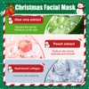 JAOJAO Christmas Face Masks, Christmas Skincare Quickly Hydrates Stocking Stuffers