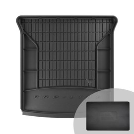 FROGUM ProLine 3D Rubber Mat, Exclusive Car Boot Mat, Boot Liner for Seat Alhambra II 2010-2020, Comfortable Organiser, Highest Edges