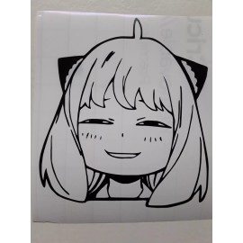 Spy X Family Anya Forger Sticker Vinyl Decal Windows, Laptops, Walls Waterproof!