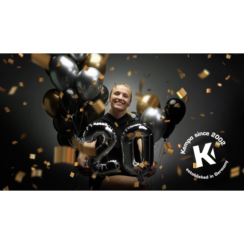 Kempa Leo Black & White Handball Training and Play Ball