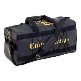 Culture Kings Exclusive Essentials Duffle Gym Bag Black Gold New With Tags