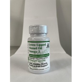 TURNER New Zealand Omega-3 Green Lipped Mussel Oil, 53x Higher Potency for Superior Joint Comfort & Mobility, No Fishy Aftertaste, 1 Bottle, 60 Softgels Plus 1 Bottle of Astaxanthin Power