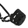 Black Horse Grazing Muzzle Easy Breathe Horse Mouth Cover with