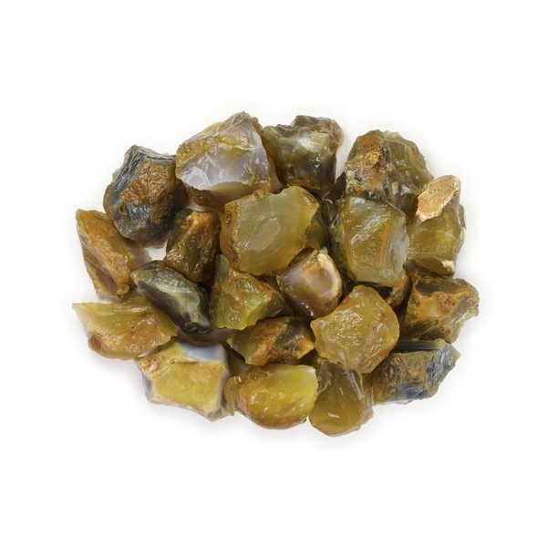 Hypnotic Gems Materials: 5 lbs Yellow Carnelian Stones from Asia