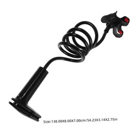 COHEALI Lazy Bracket Phone Stand Adjustable Gooseneck Bedside Office Holder for Secure Streaming Rotation Portable Clamp for Cell Phones Tablets