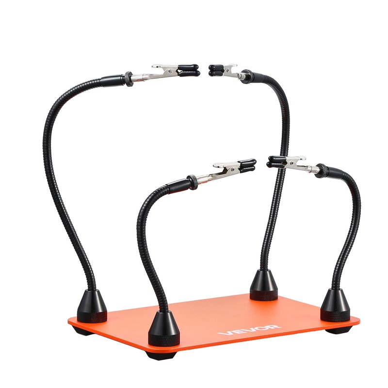 VEVOR Magnetic Helping Hands Soldering Station, 4 Flexible Arms Third