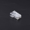 100Pcs Network Crystal Heads Gold Plated Strong Toughness Cable Connectors