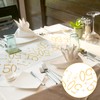 Tischdeko Geburtstag - 28cm X 10m Tischläufer Gold, 50 Geburtstag