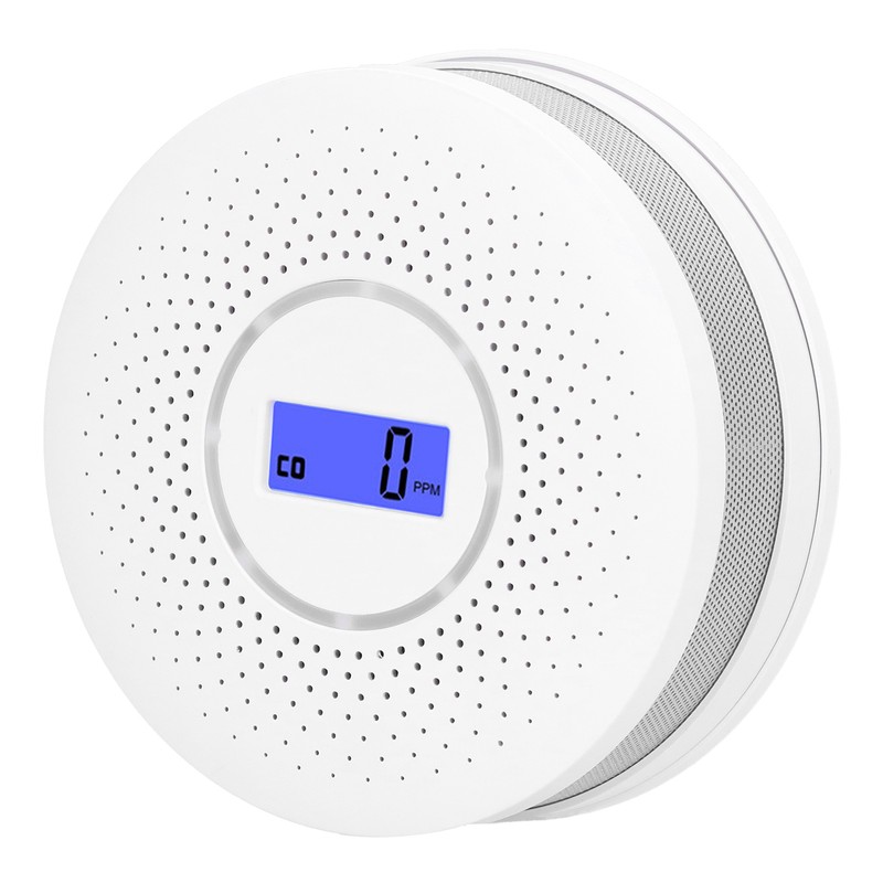 Home Automatic Carbon Monoxide Detector CO Alarm Detector with LCD