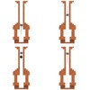 HOLZBRINK 80 mm boiler brush, stove pipe brush, boiler brush