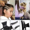 BAHABY Hair Clips for Styling Sectioning 12 Pack Black White
