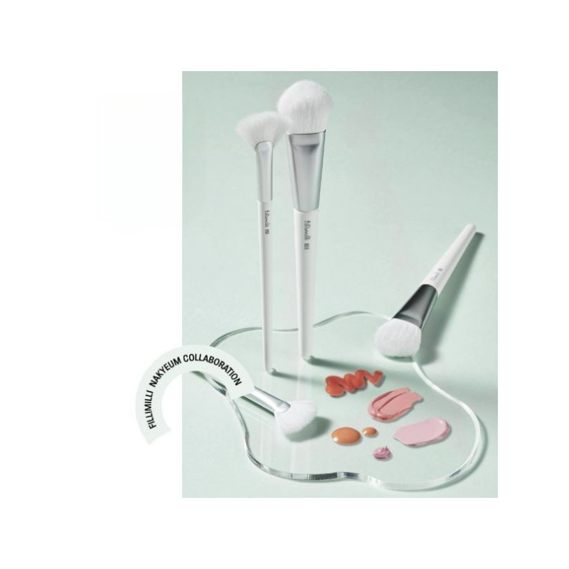 FILLIMILLI Watery Blusher Brush 887/Creamy Blusher Brush 888 With Make-up