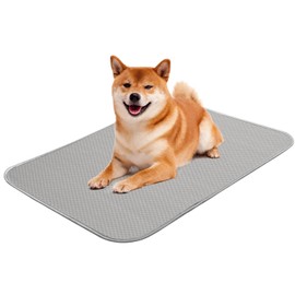 Summer Dog Cooling Mat Washable Ice Silk Self Cool Pad for Small Medium Large Dogs and Cats, Pet Sleeping Pad for Crate, Bed, Indoor & Outdoor Floor, Car Seats