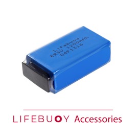 Lifebuoy Genuine 9V Battery 1200mAh Lithium ER9V Batteries Pool Safety Alarm