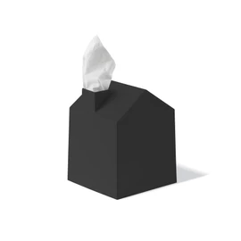 Umbra Casa Tissue Box Cover, Black