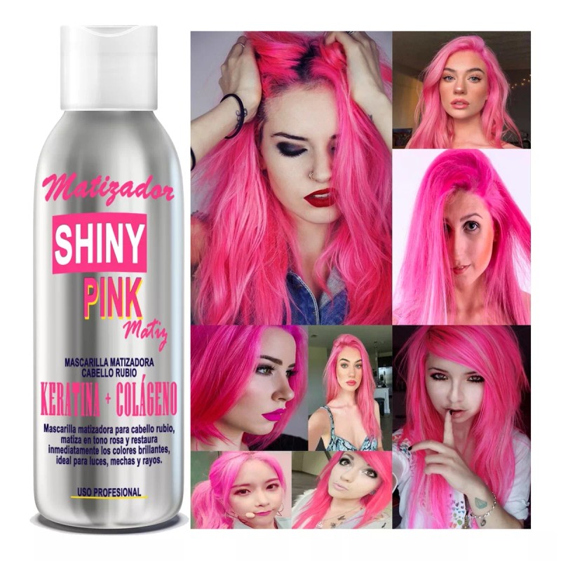 VIVONATURAL 12matizador Cabello Y Mechas Rosas Para Cabello Rubio 250ml