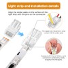 SDLDEER 2 Pin 8mm Led Strip Light Connectors, 15Pcs Led